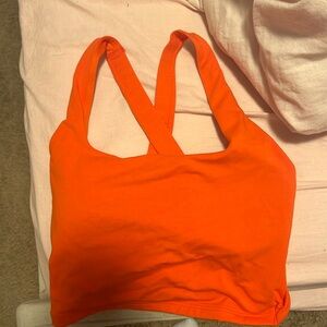 Old Navy Orange sports bra top size small